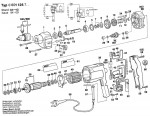 Bosch 0 601 126 742 Drill 240 V / GB Spare Parts